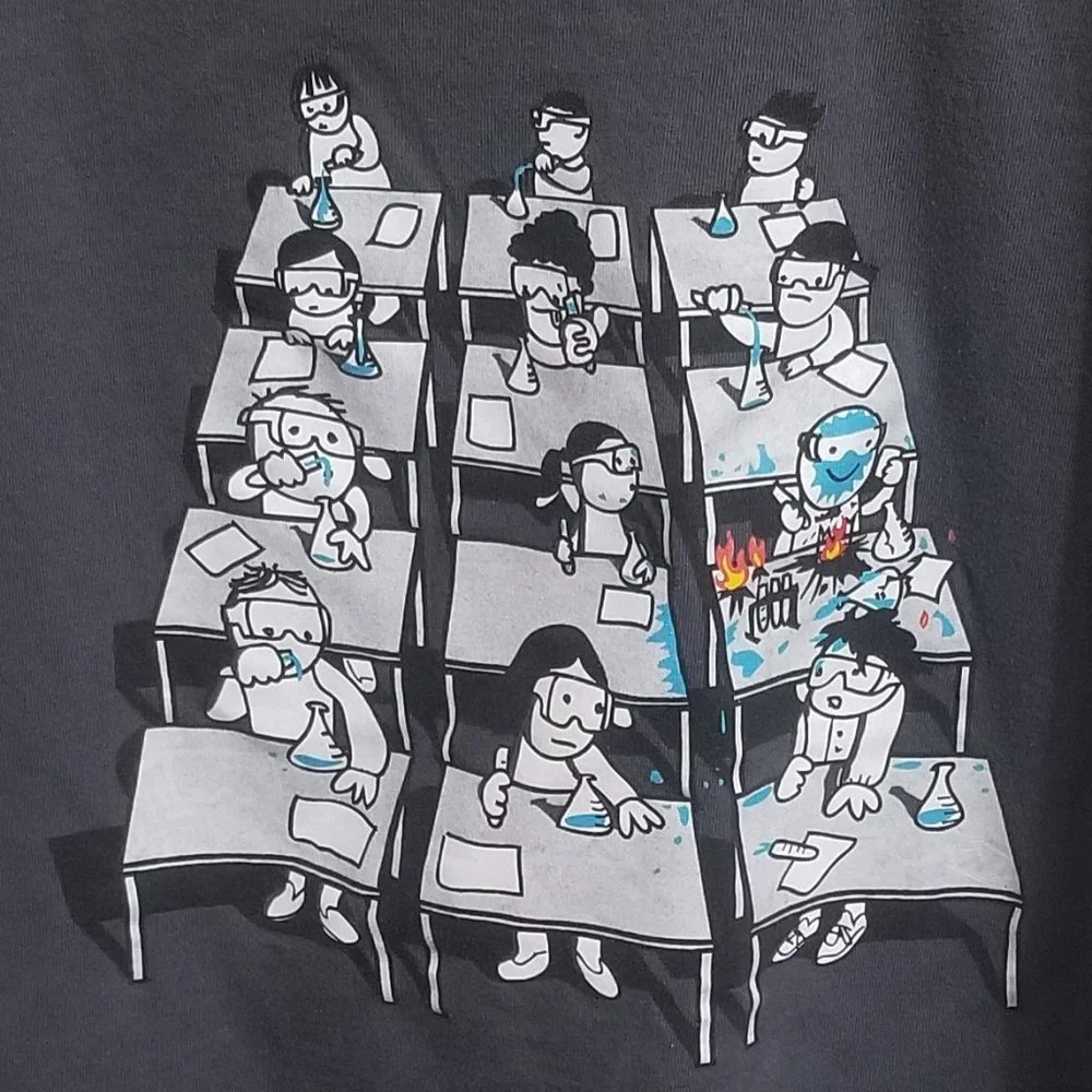 Gray chemistry Woot! women's t-shirt - Picture 2 of 4